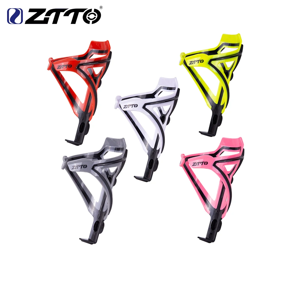 

ZTTO MTB Bottle Cage Water Road Bike Bottle Holder Socket Holder High Strength Ultralight Plastic Mountain Bicycle Accessories