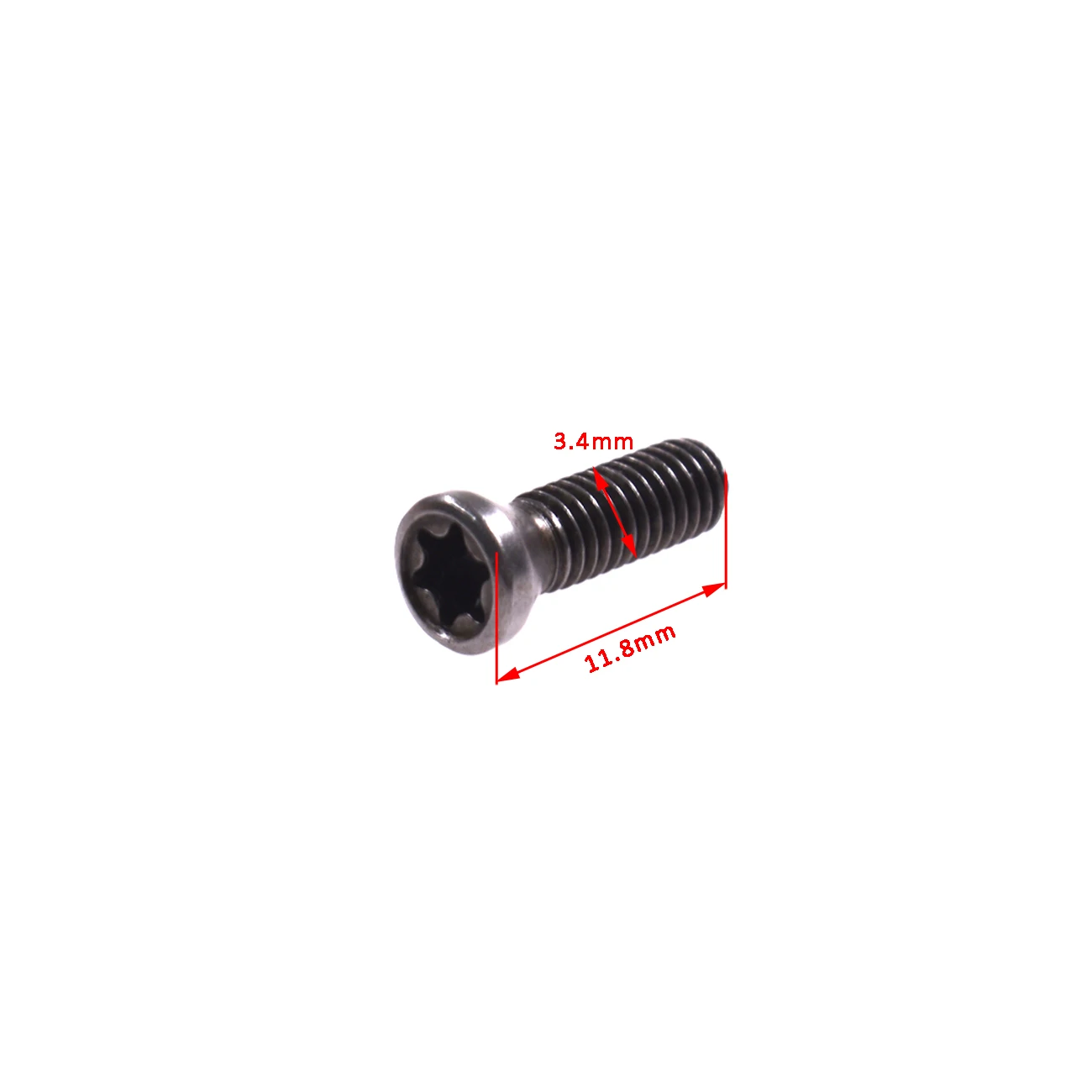 Винты Torx из легированной стали power 50 шт. M3.5x12 для замены карбидной вставки