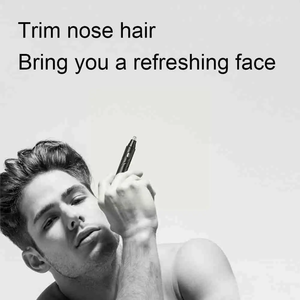 

Recharge Electric Nose Hair Trimmer Mini Shaving Ear Tool Hair Nose Removal Women Care Men Ear Face Hair Y1E2