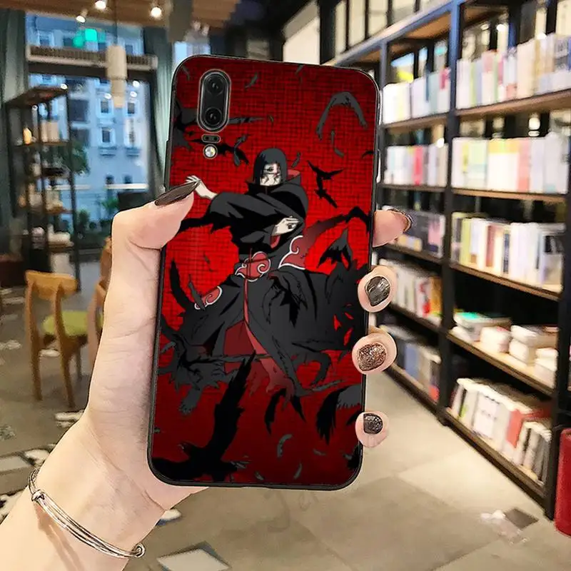 

Japan anime Uchiha Itachi Akatsuki Phone Case For Huawei honor Mate P 10 20 30 40 Pro 10i 9 10 20 8 x Lite