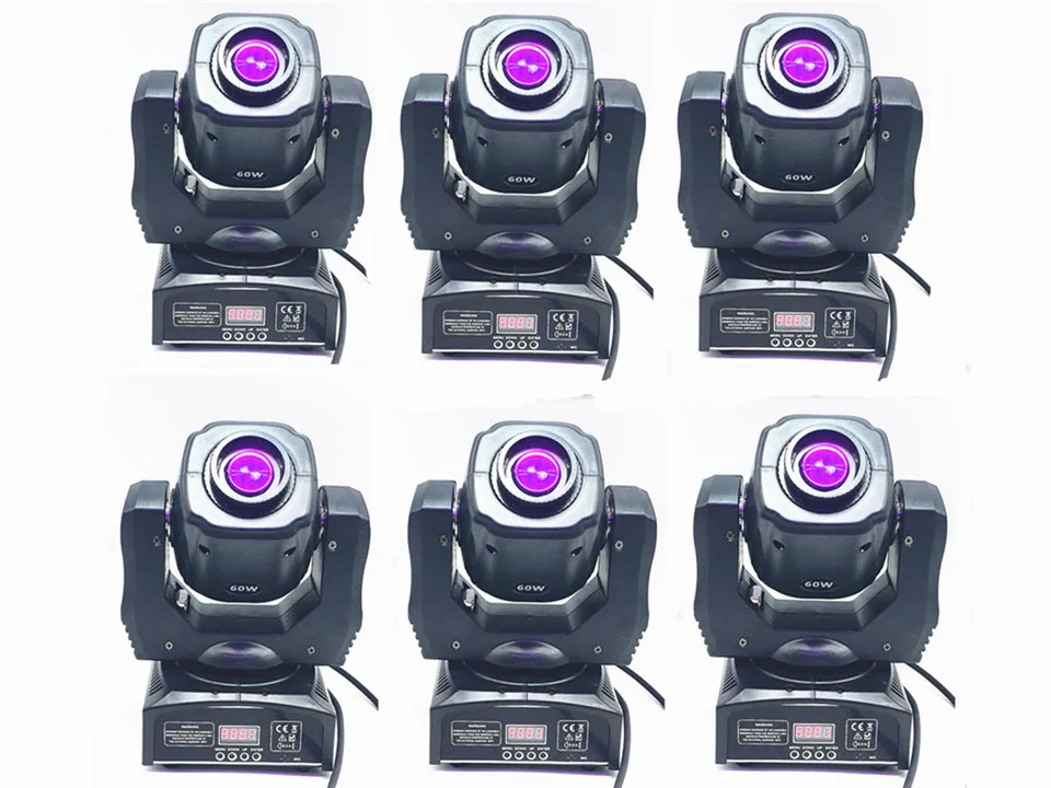 Светодиодный точечный движущийся головной светильник 60 Вт/американские