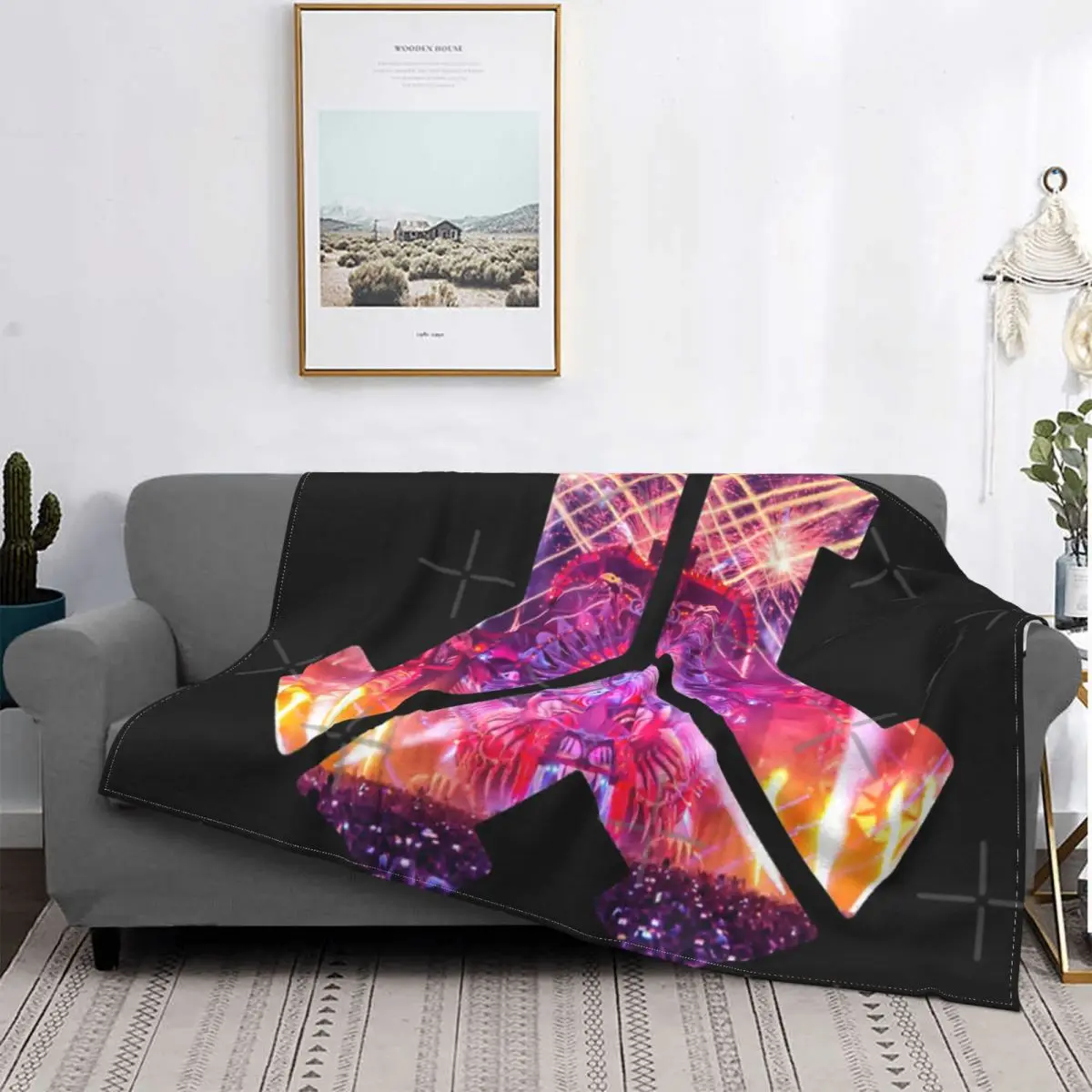 

Defqon 1 логотип одеяло с принтом основной сцены покрывало для кровати плед одеяло s полотенце пляжное Клетчатое одеяло s постельные принадлежн...