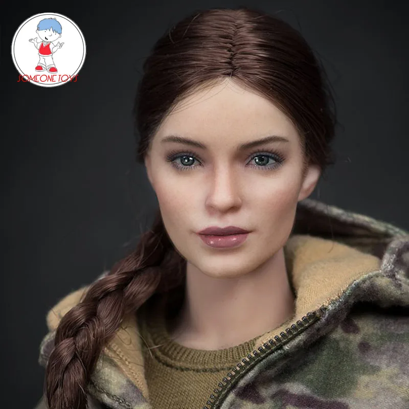 Женская голова VCF-2052 VERYCOOL 1/6 лепка солдатика Российской спецназа мисс спецназ