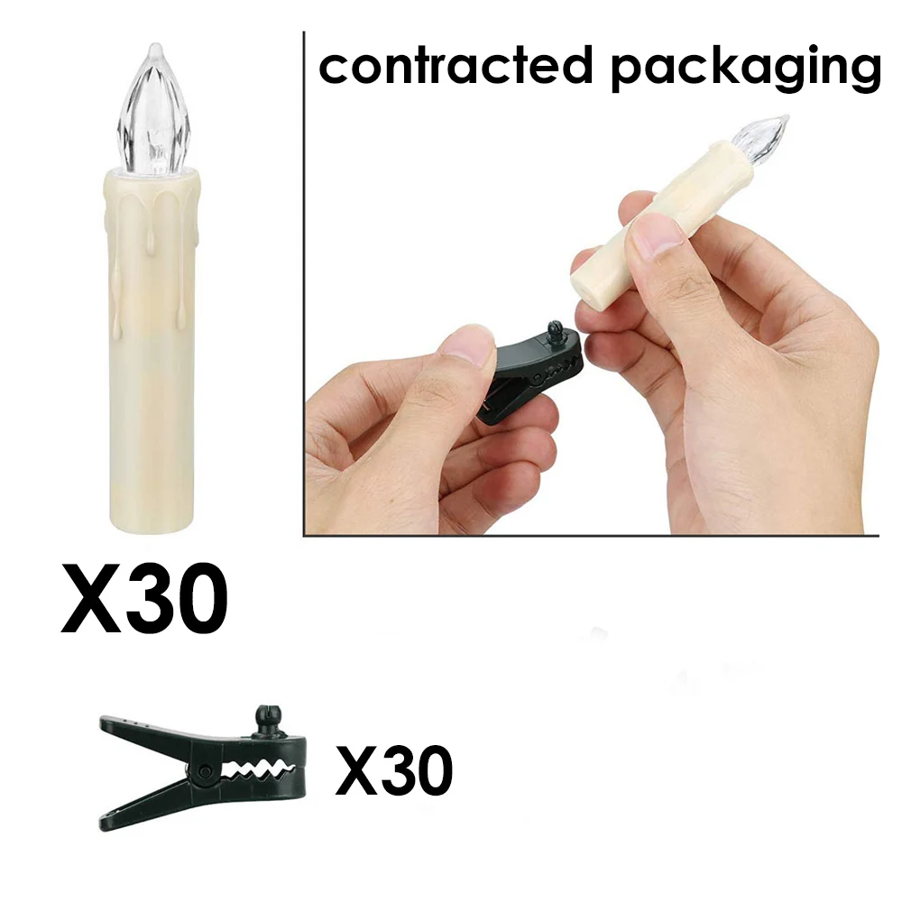 

CN Creative LED Candle Lamp Simulation Flame Tea Light Home Birthday Tea Candle Light Party Wedding Candels Safety Home