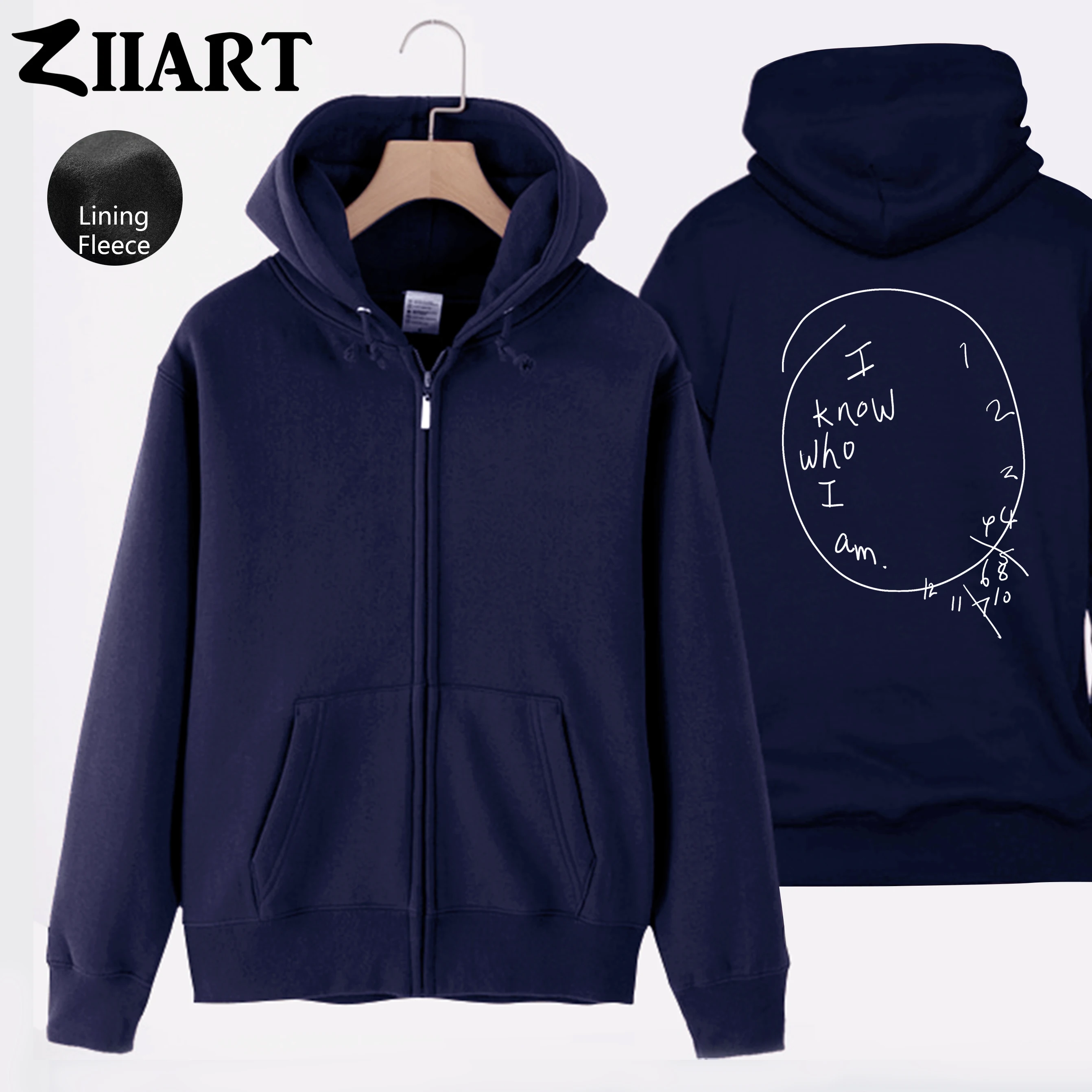 

Я знаю, кто я, настенные часы, Ганнибал, лектор, одежда для пары девушек, женщин, женские хлопковые куртки с капюшоном на молнии