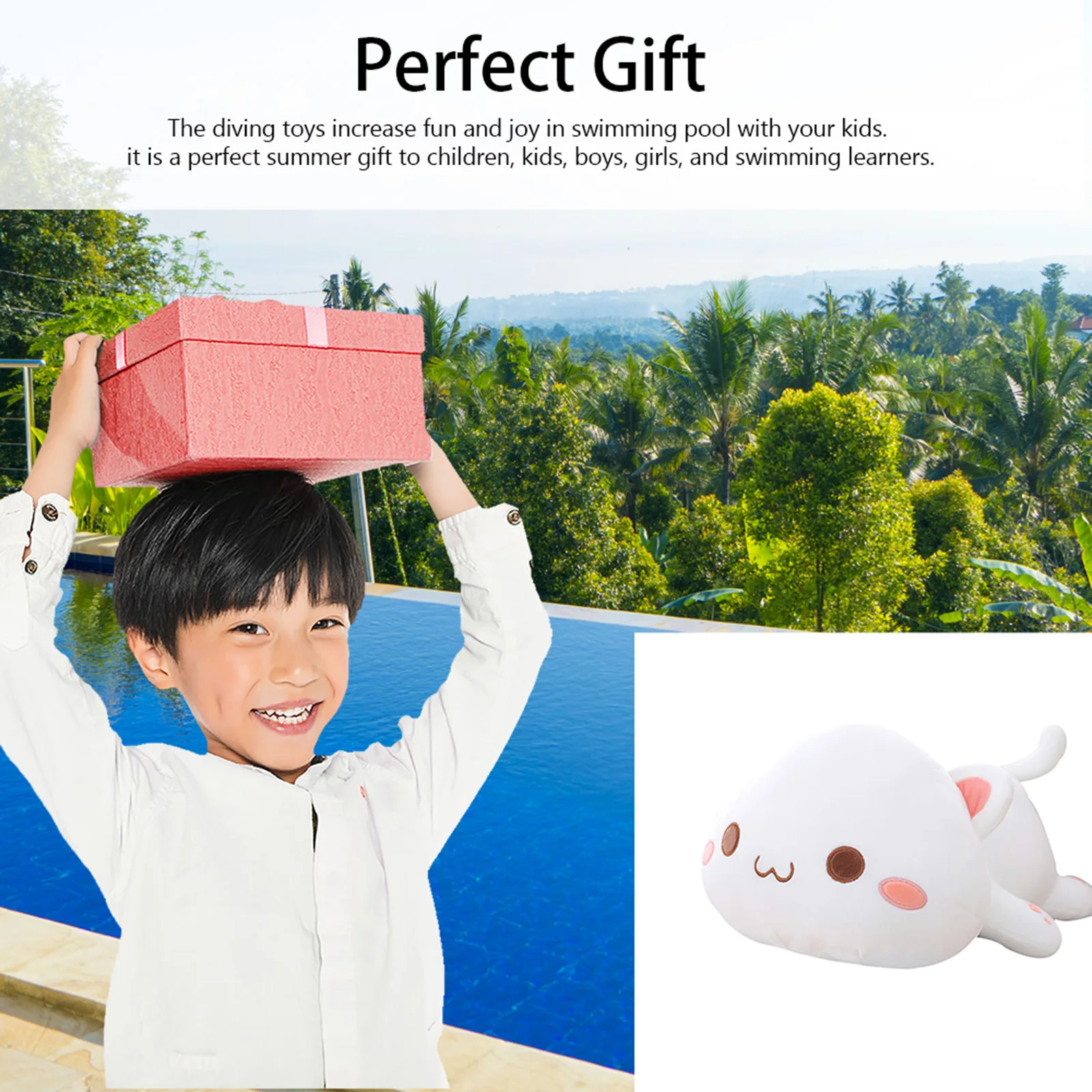 

30cm Soft Cartoon Cushion Kawaii Lying Cat Plush Cotton Toys Stuffed Cute Cats Doll Lovely Animal Pillow Kids Christmas Gift