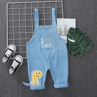 2020 children spring autumn corduroy clothes baby boys girls bib pants one piece overalls infant kids toddler casual clothing