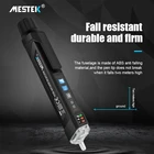 Цифровой вольтметр MESTEK AC20, Бесконтактный измеритель напряжения с сигнализацией, тестер переменного тока, автоматический Тахометр