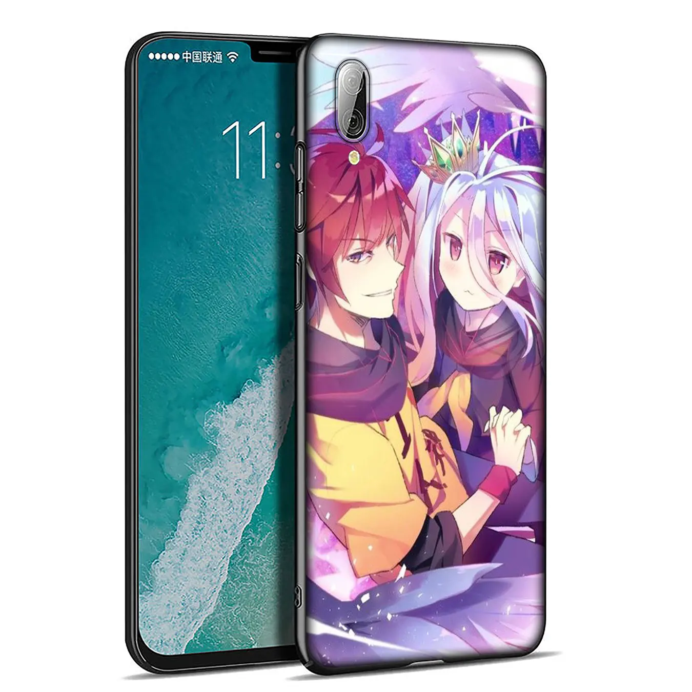 IYICAO No Game Life Cartoon Soft Silicone Phone Case for Xiaomi Redmi Note 8 8T 8A 7 7A 6 6A 5 5A K30 K20 Pro GO S2 Cover |
