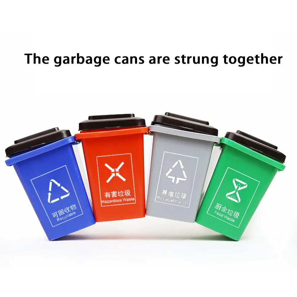 

Sorting Trash Can Early Childhood Kindergarten Educational Kids Toy Trash Compartment Toy Bucket Table Game