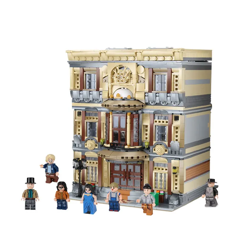 DHL 01005 MOC Конструктор Город игрушки серия морской музейный набор сборные строительные блоки кирпичи Детские Рождественские игрушечные модели, подарки