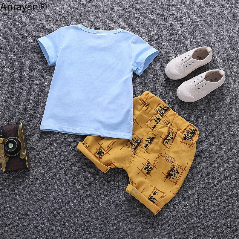 Новинка детская одежда для мальчиков и девочек хлопковая костюм младенцев