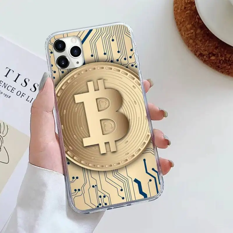 

I Love Accept Bitcoin fashion design pattern Phone Case For iphone 12 5 5s 5c se 6 6s 7 8 plus x xs xr 11 pro max