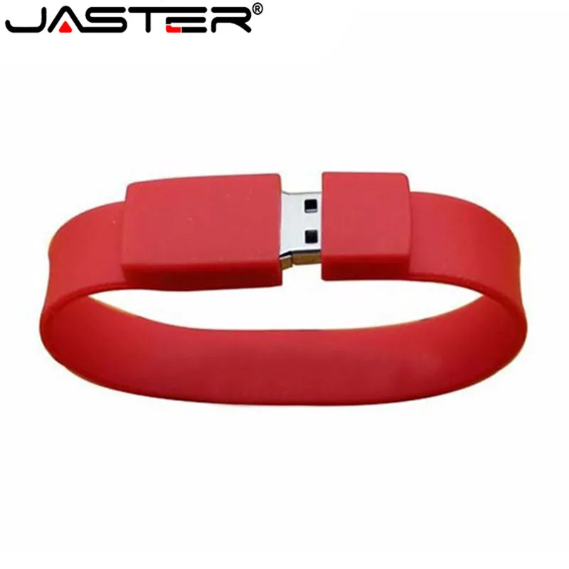 Флэш накопитель JASTER силиконовый на запястье 4 64 Гб|pendrive 16gb|flash drive memory sticku disk |