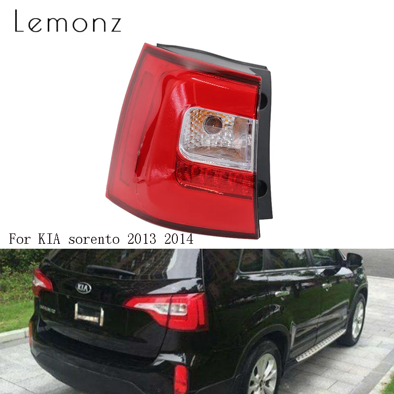 1 шт. внешняя сторона светодиодный задний светильник тормозной для KIA sorento 2013 2014