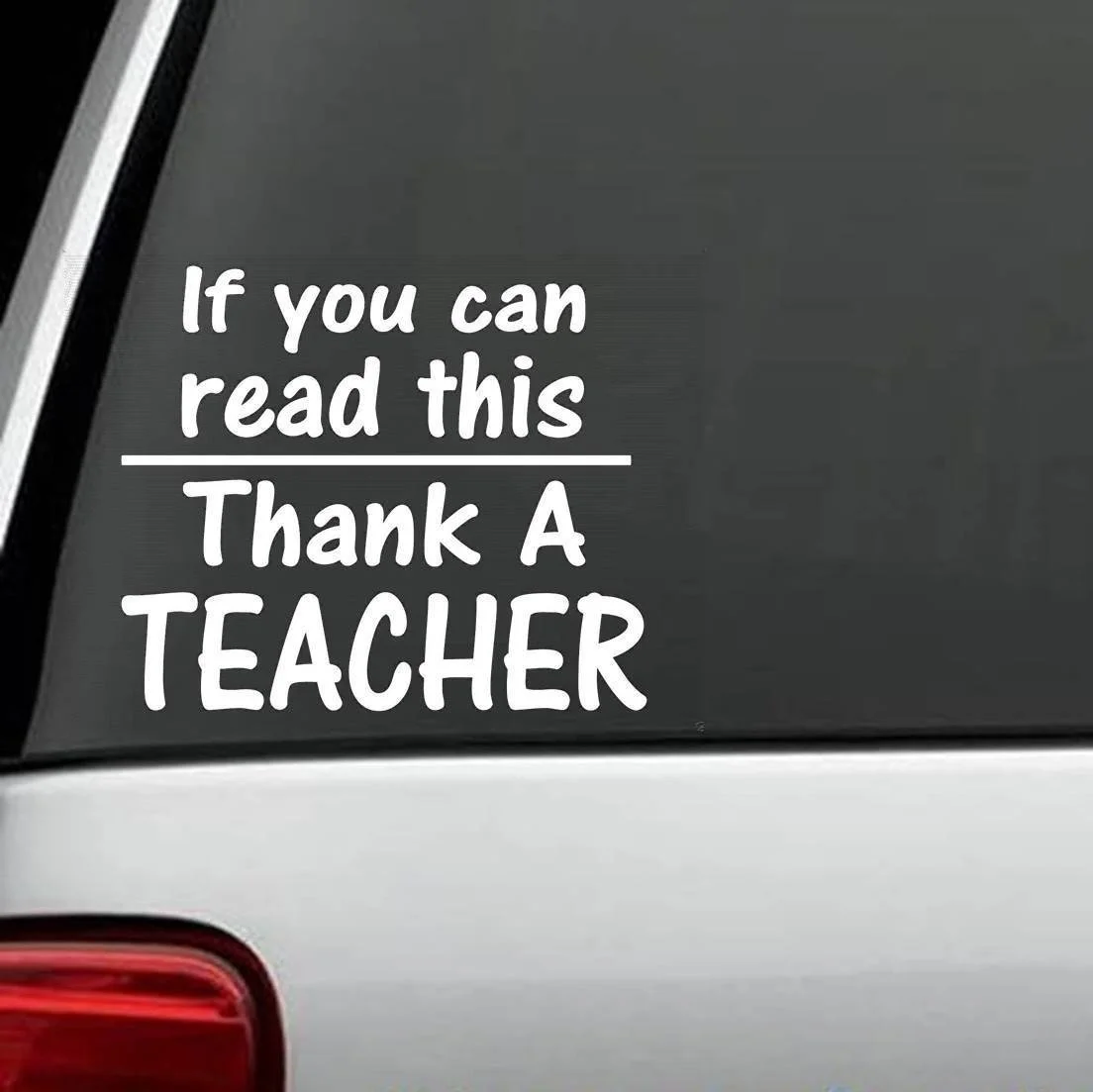 Для тханка учитель наклейка Стикеры для автомобиля грузовик внедорожник окно
