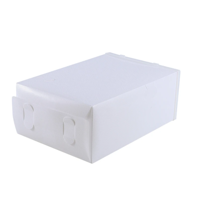 6 шт. прочные пластиковые обувные коробки флип бокс для обуви утолщенный