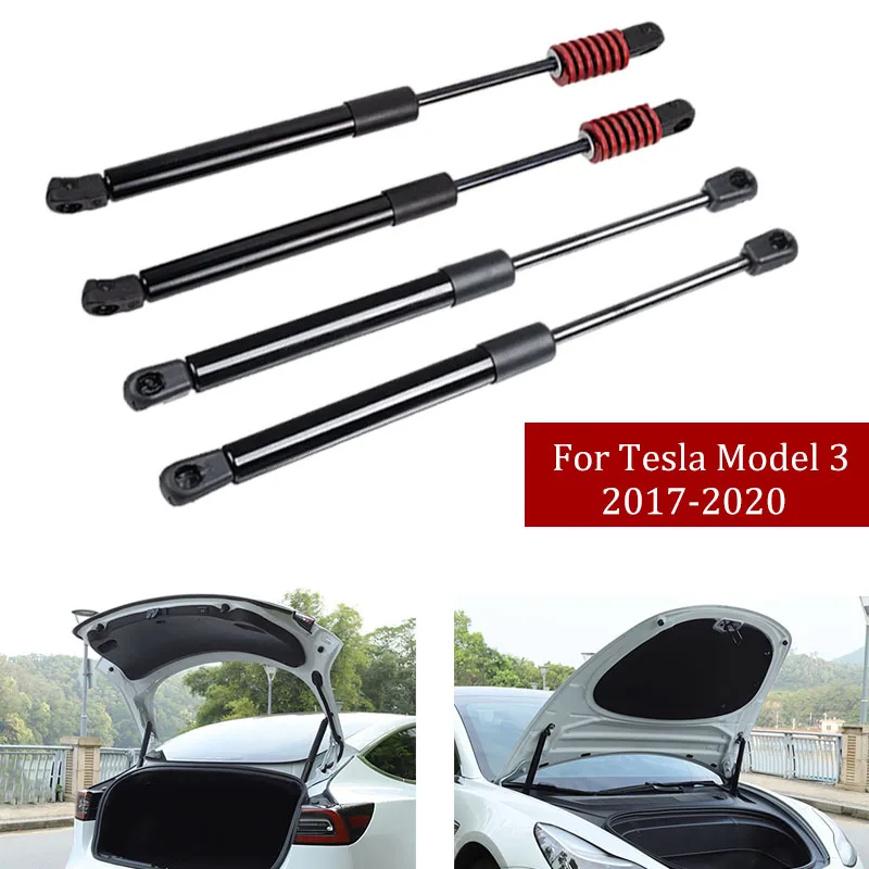 

Front Rear Tail Gate Tailgate Trunk Lift Struts Boot Gas Spring Shock Hydraulic Rod Holder for Tesla Model 3 2017 2018 2019 2020