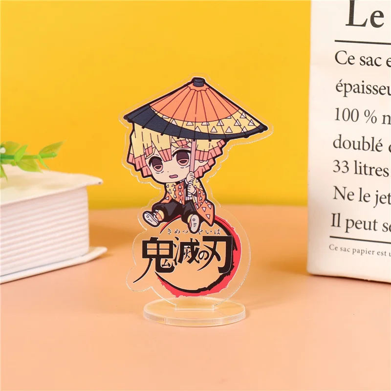 

2021 Hot Anime Demon Slayer Kimetsu No Yaiba Kamado Tanjirou Nezuko Kanawo Zenitsu Inosuke Giyuu Acrylic Stand Figure Model Toys