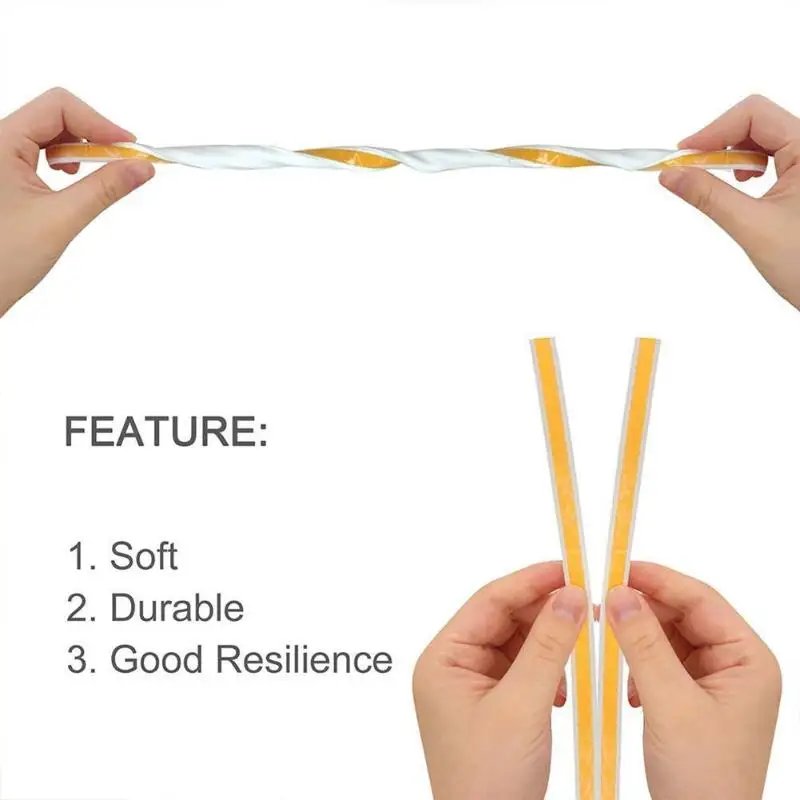 Эластичный самоклеящийся силиконовый клей-герметик мягкий D E резиновое