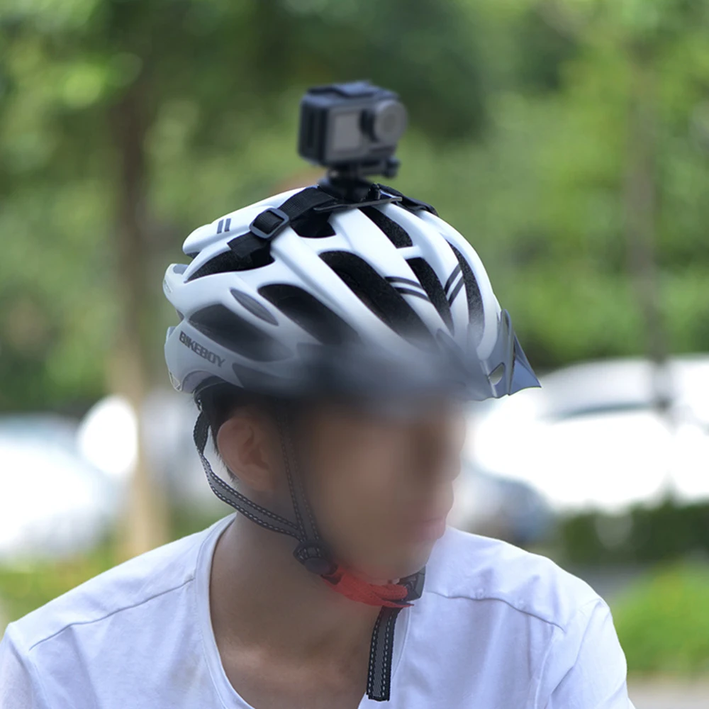 Gopro 10 Helmet holder Fixing Strap for 9 8 7 Sports Camera Headband Accessories | Электроника