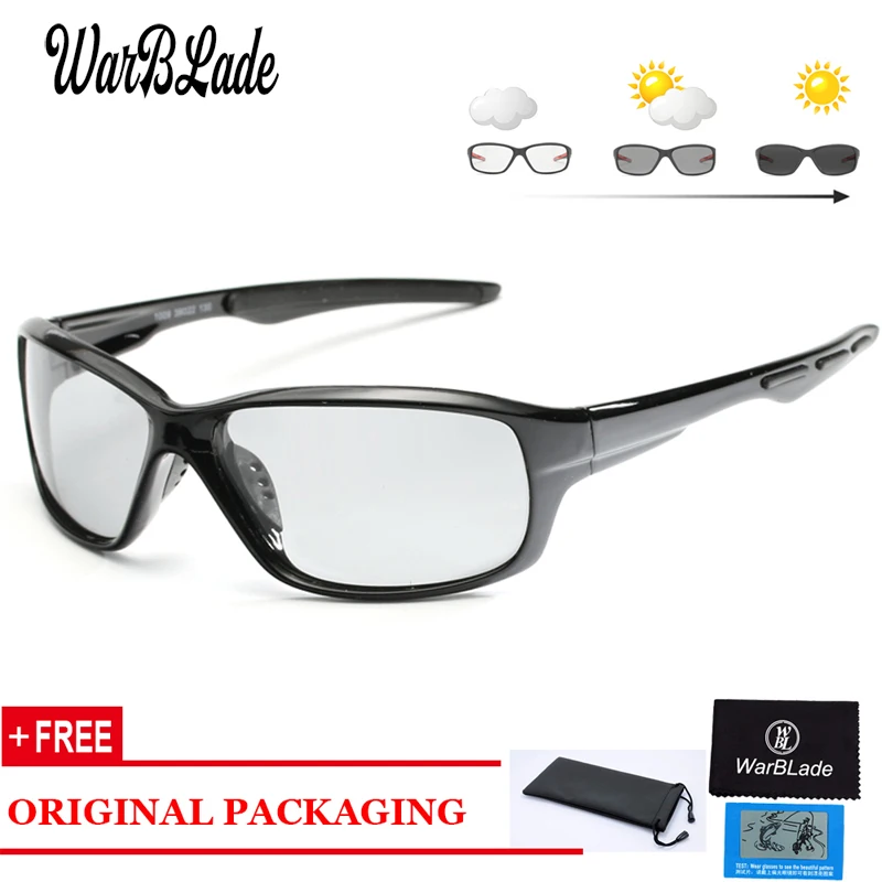 Мужские Солнцезащитные очки Хамелеон WBL поляризационные солнцезащитные с