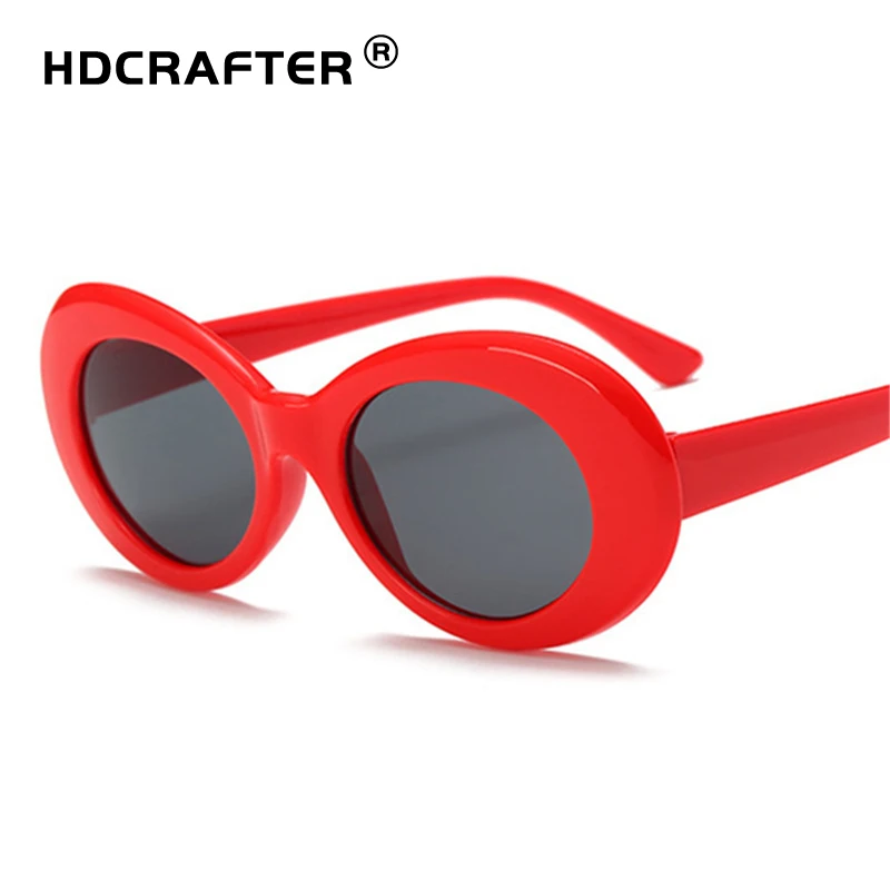 Модные Овальные Солнцезащитные очки женские винтажные круглая рамка в стиле