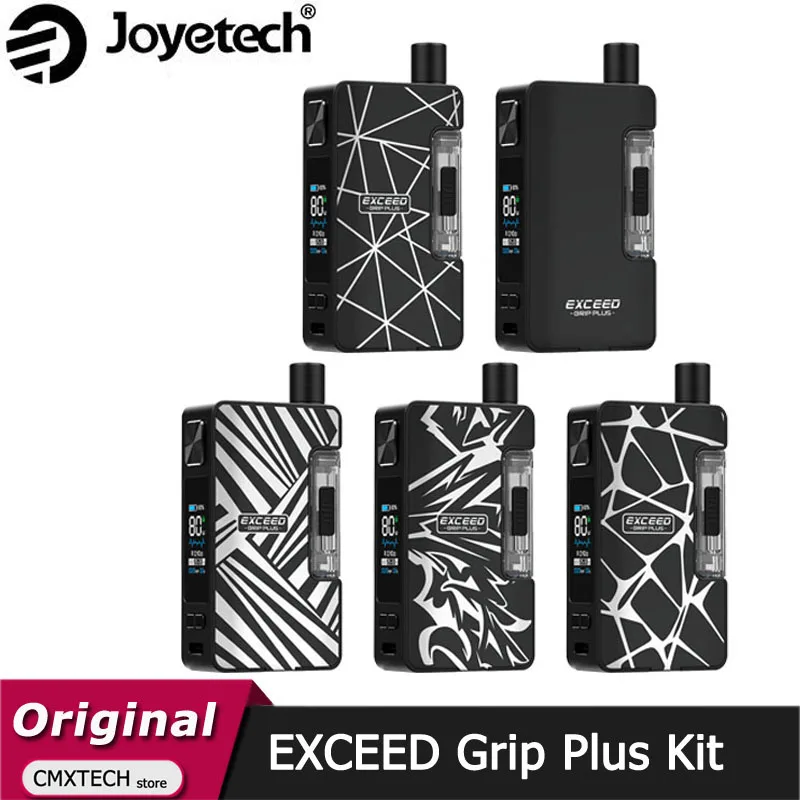 Оригинальный набор Joyetech EXCEED Grip Plus электронная сигарета вейп картридж EZ емкостью 2