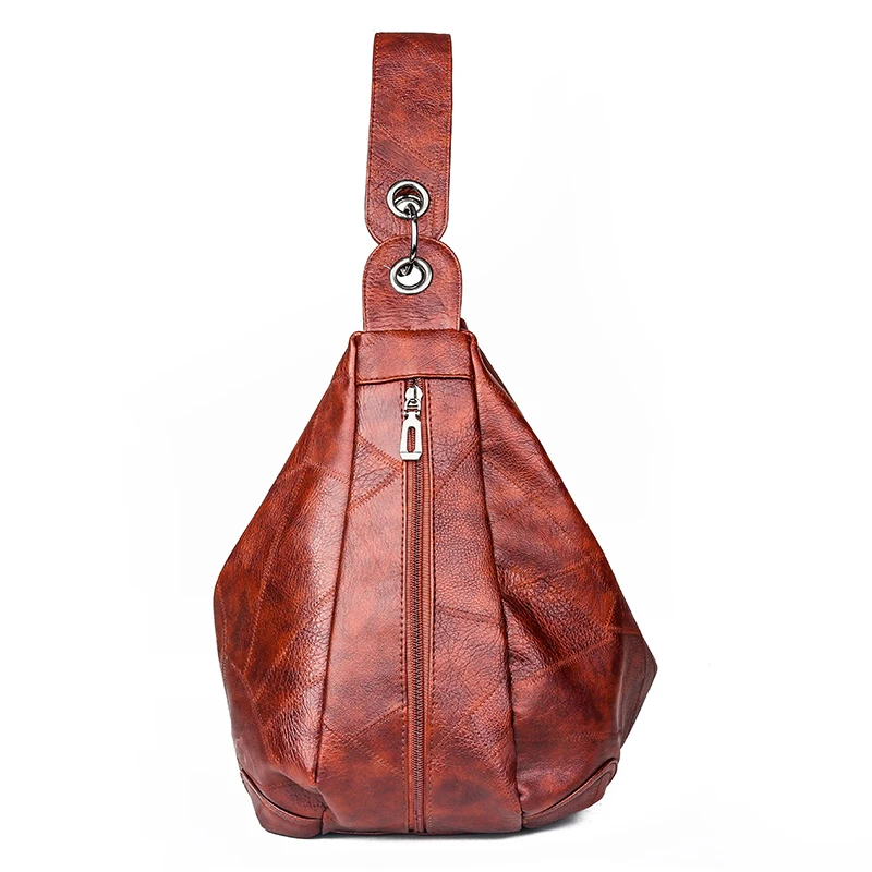 Сумка через плечо женская из мягкой кожи повседневная в стиле ретро 2020 | Багаж и