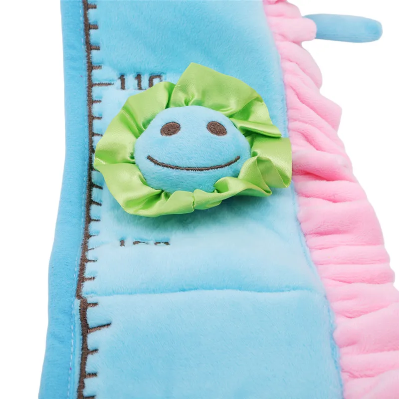 

New 1 Meter Tall Giraffe Rattle Ring Bell Mobiles Children Height Measure Rulers Kids Bedroom Wall Photo Sticker Baby Plush Toys