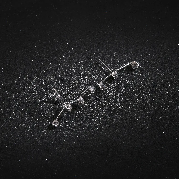 Pendientes Mujer Moda Brincos Южно корейское модное Ювелирное Украшение бриллиант аккордеон