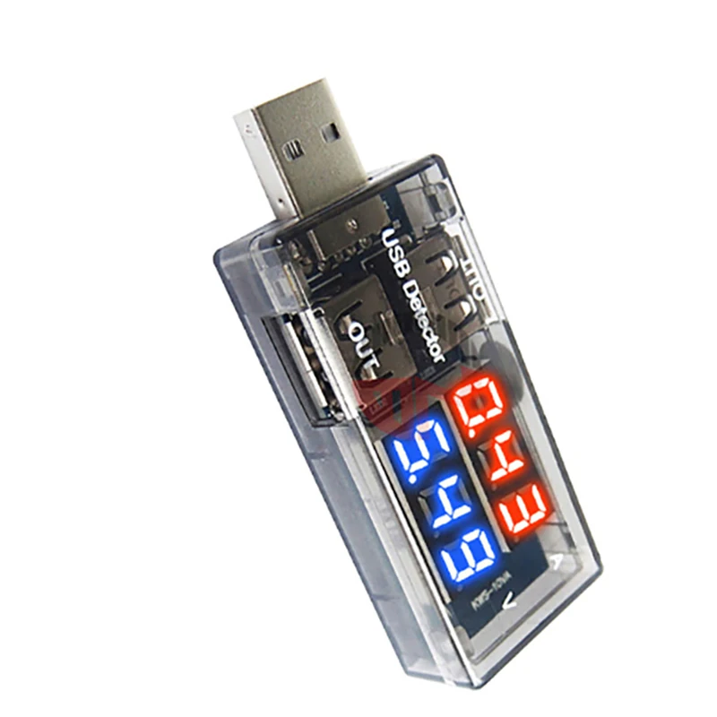 Цифровой амперметр светодиодный вольтметр для автомобиля мотоцикла детектор