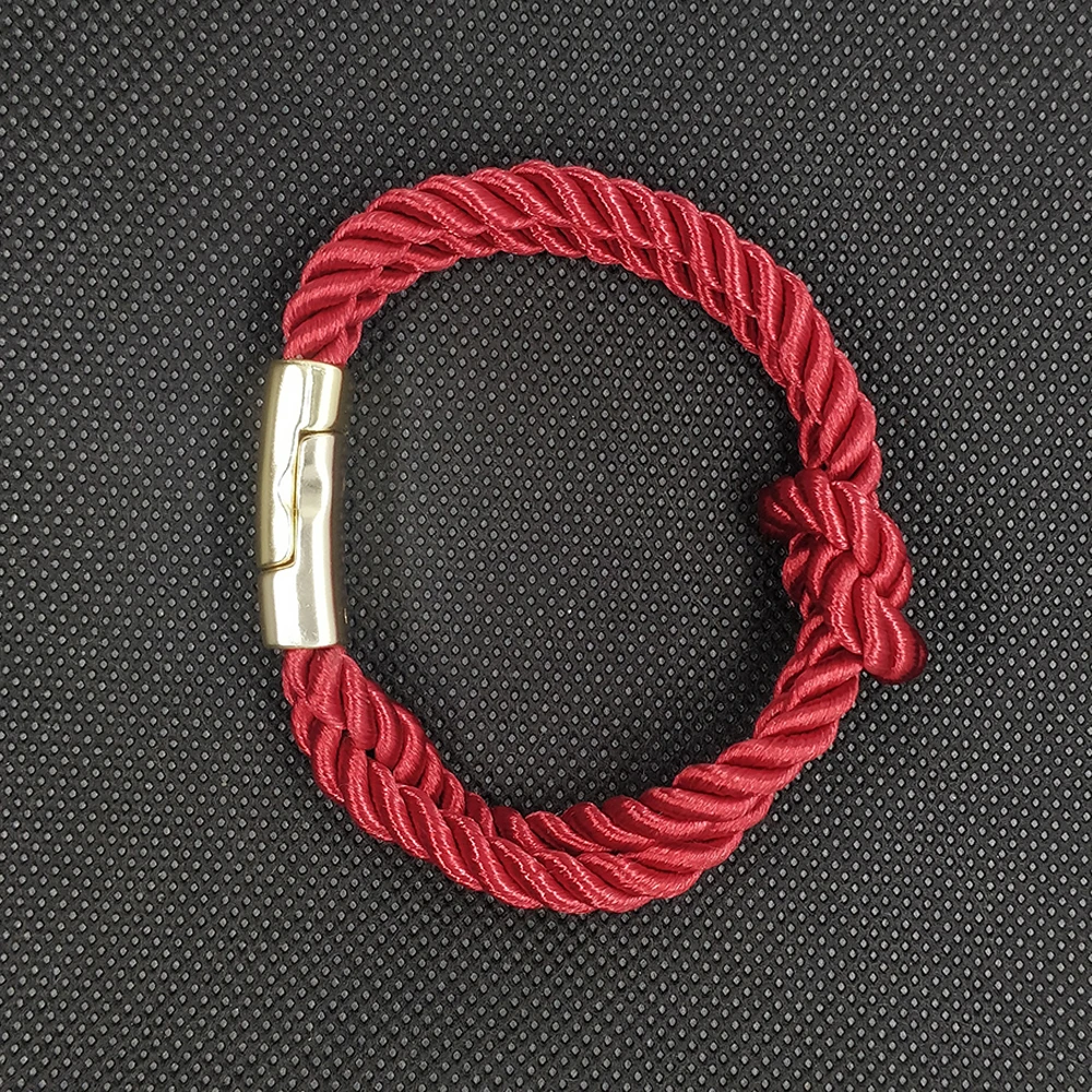 Веревочный браслет для мужчин и женщин украшение на запястье Модная бижутерия