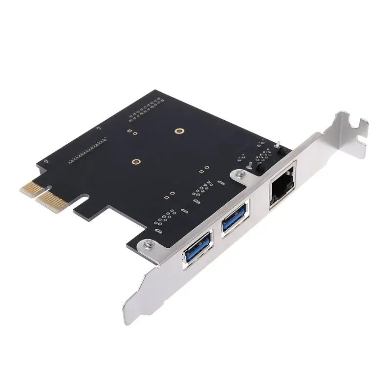 

USB3.0 Ethernet Adapter 3 HUB port 10/100/1000 Mbps PCI-E to RJ45 of Gigabit LAN Network Usb Technical