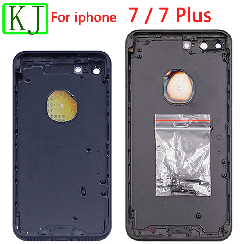 Для iPhone 7G 7 Plus 7 P крышка батареи задняя дверь корпус средняя рамка Металлическое шасси+ боковые кнопки+ Sim лоток