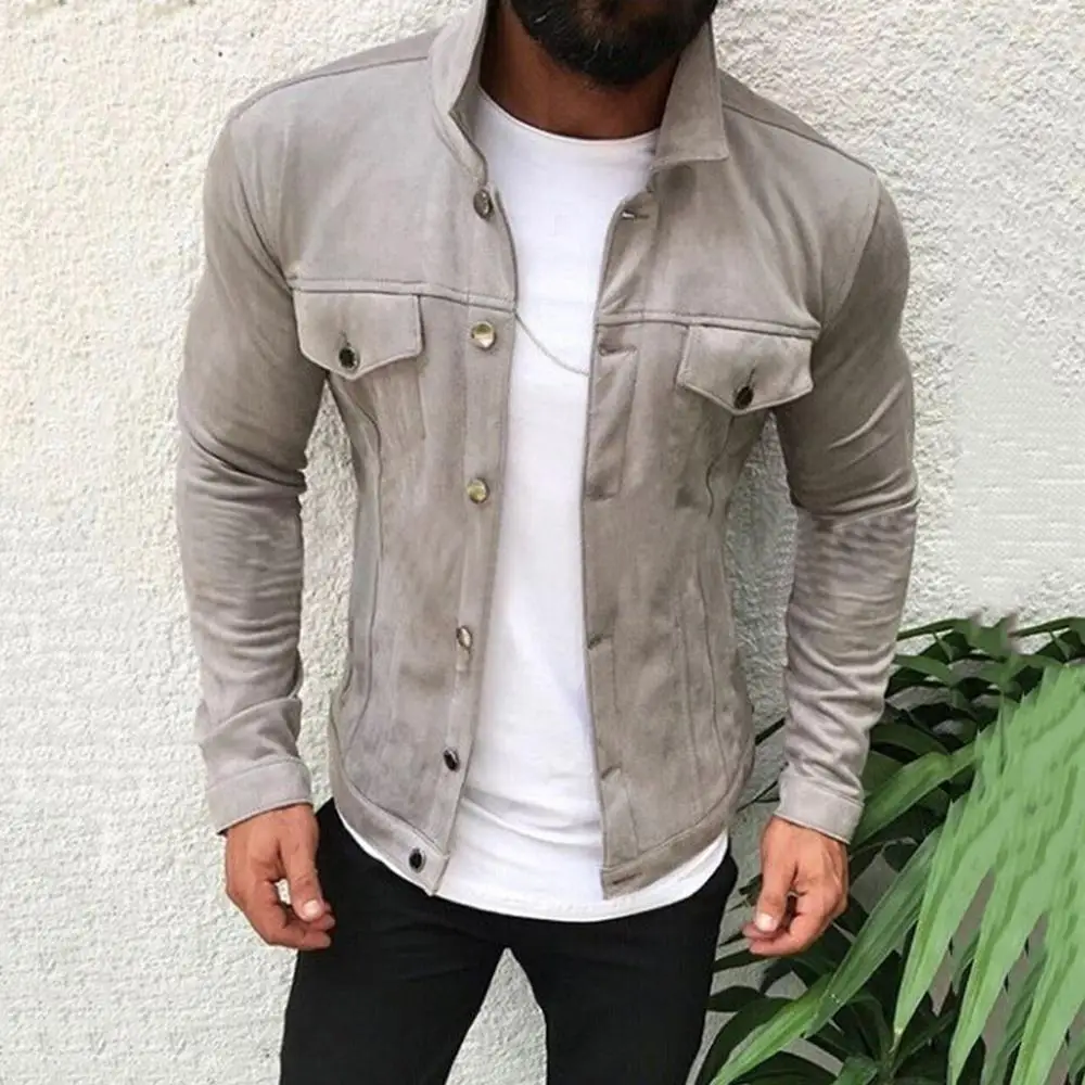 

Men's Leather Jacket Casual Fashion Stand Collar Motorcycle Jacket Men Slim Style Quality Leather Jacket Men