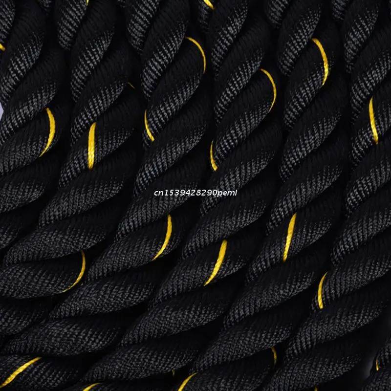 Тяжелая Боевая веревка с модернизированным покрытием из полиэстера комплект