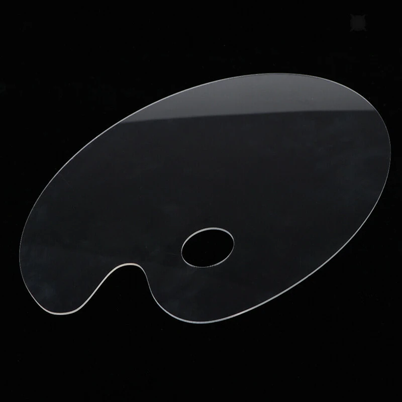 1 шт. прозрачная акриловая палитра для смешивания художественной краски |