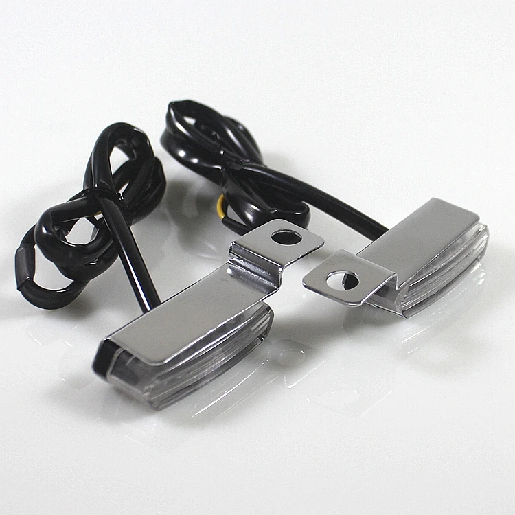 LED Mini Turn Signal Light Blinker Indicator For Yamaha Kawasaki Suzuki Cafe Racer Scooter Bobber ATV Motocross Bike |