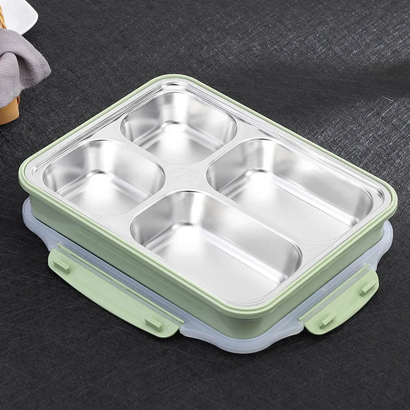 Ланч-бокс из нержавеющей стали большой контейнер для микроволновки детский еды