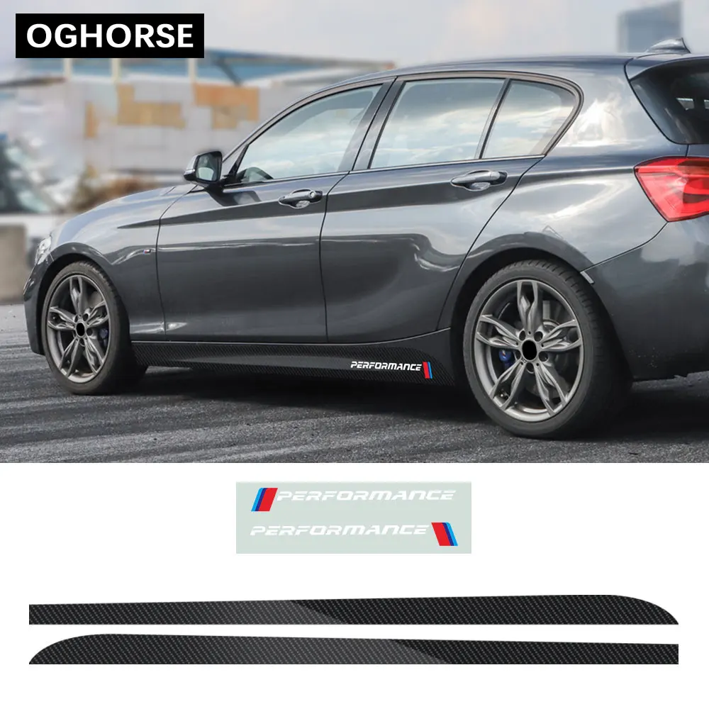 Наклейка на порог и юбку M для BMW Спортивная наклейка 1 серии F20 F21 118i 120i 125i 128i