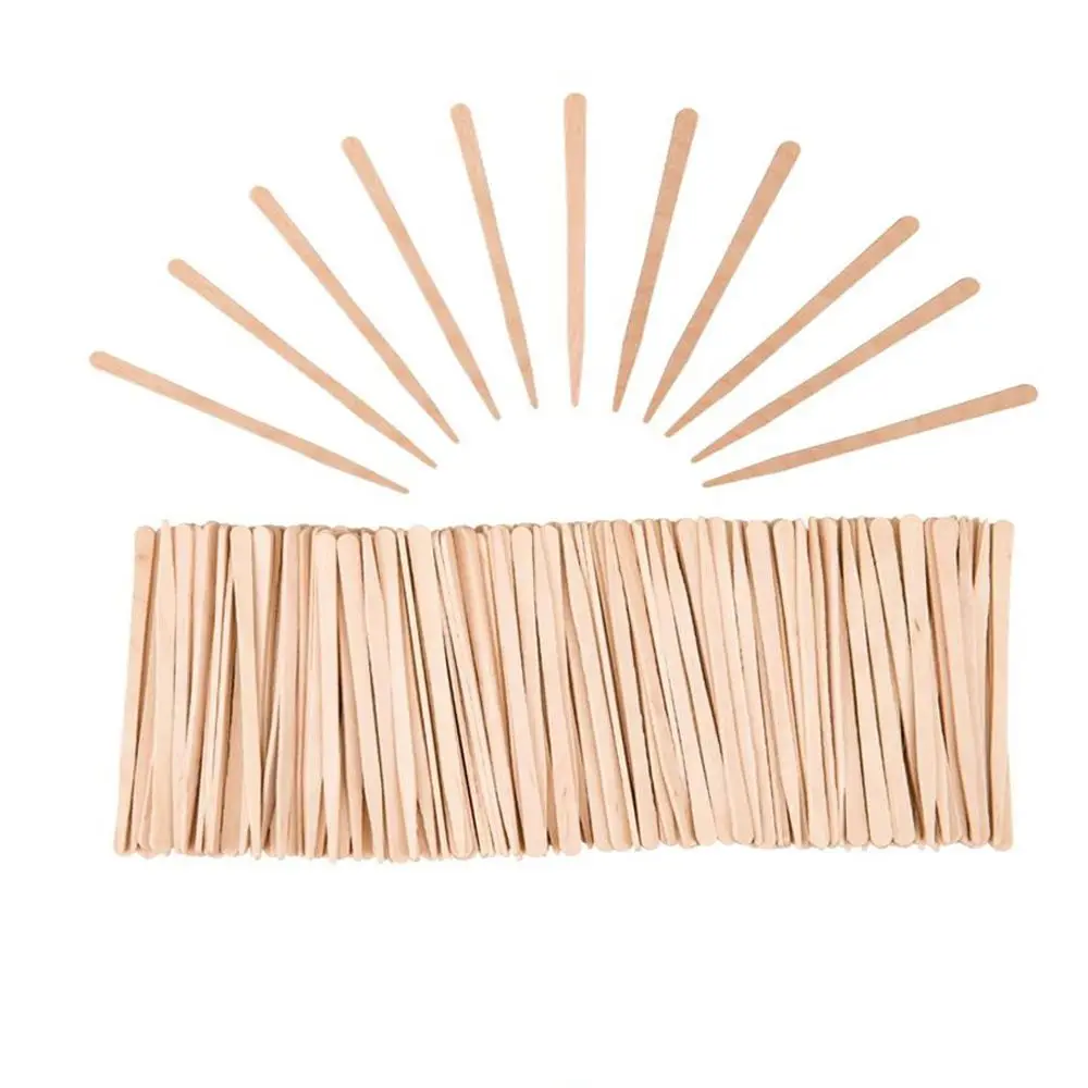 

Tool Tongue Depressor Spatulas Small Body Hair Removal Sticks Waxing Applicator Sticks Face Wiping Wax Tool Wax Sticks