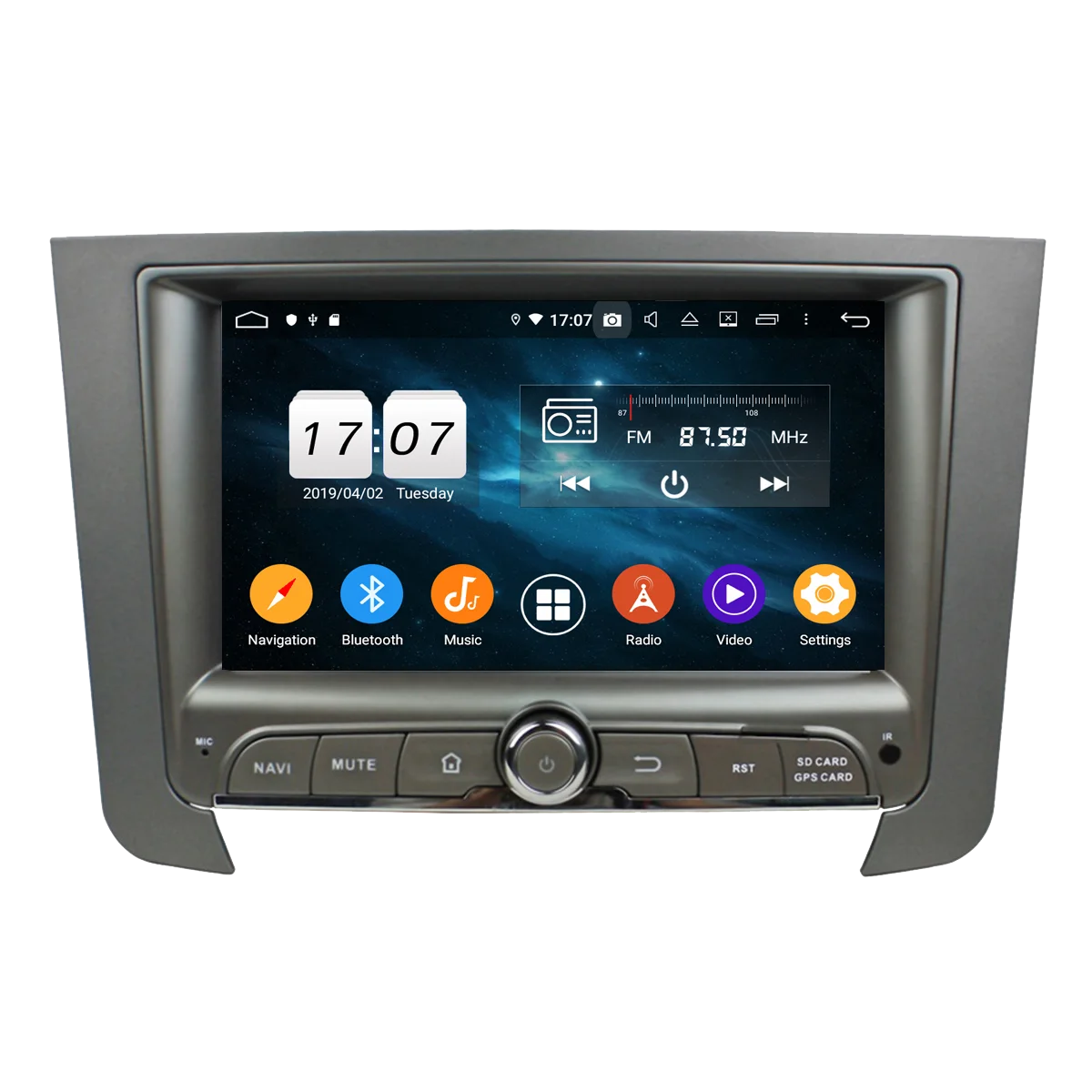 

Wireless Carplay 2 Din Car Android Stereo Receiver For Ssangyong REXTON 2014 2015 2016 2017 Radio Audio Head Unit Player Screen