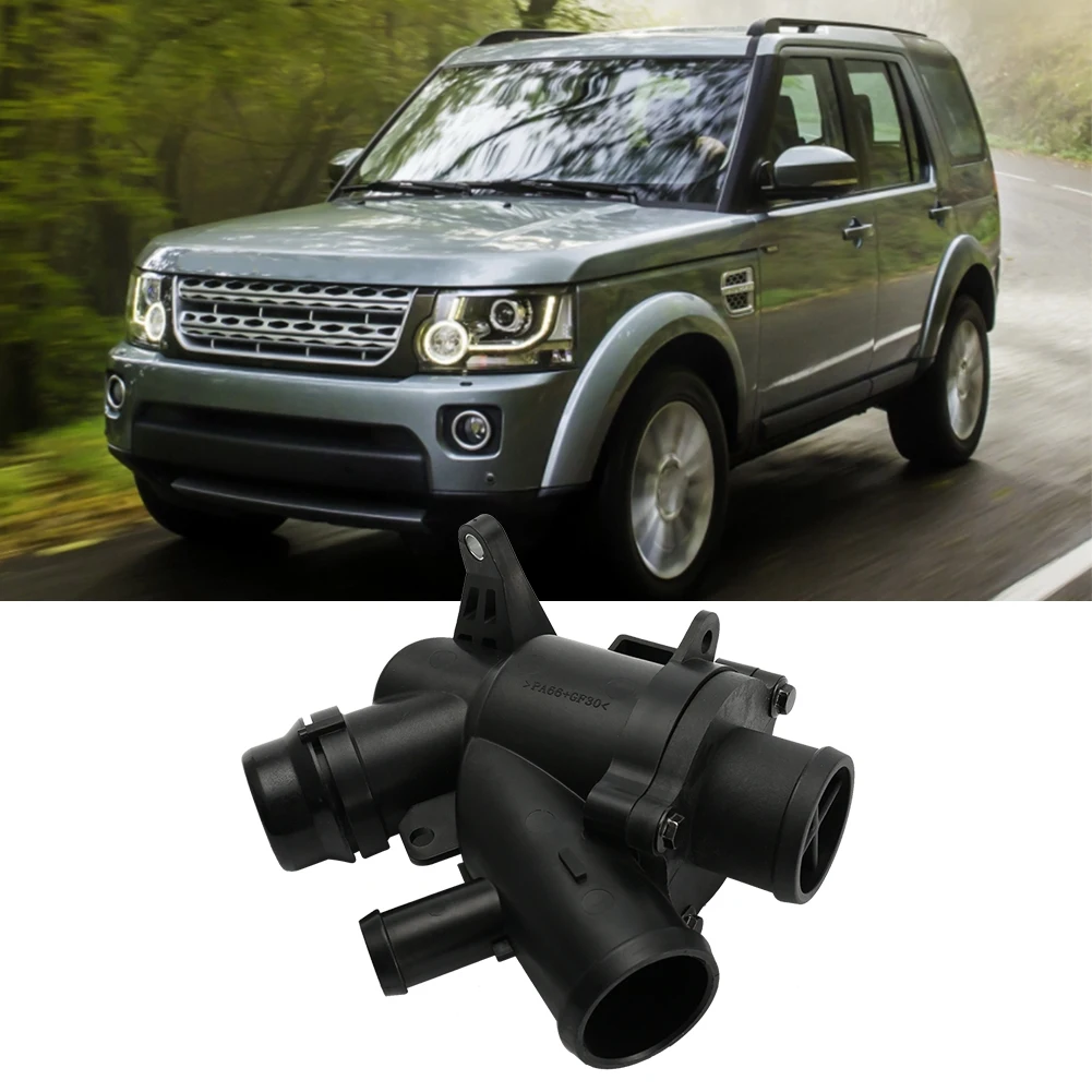 Корпус термостата LR032135 из АБС подходит для Land Rover Range черная водопроводная