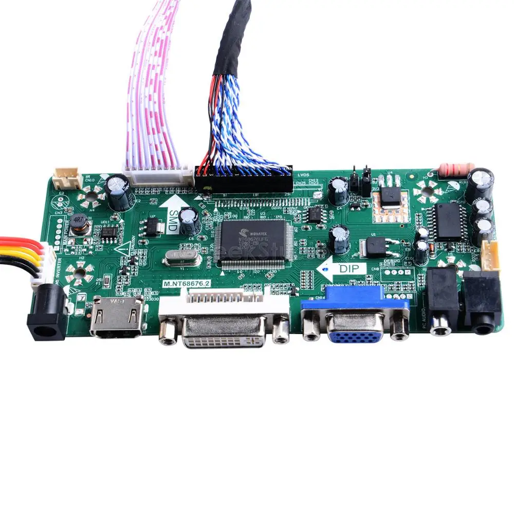 Плата драйвера контроллера HDMI VGA DVI для Arcade1Up Street Fighter Machine | Компьютеры и офис