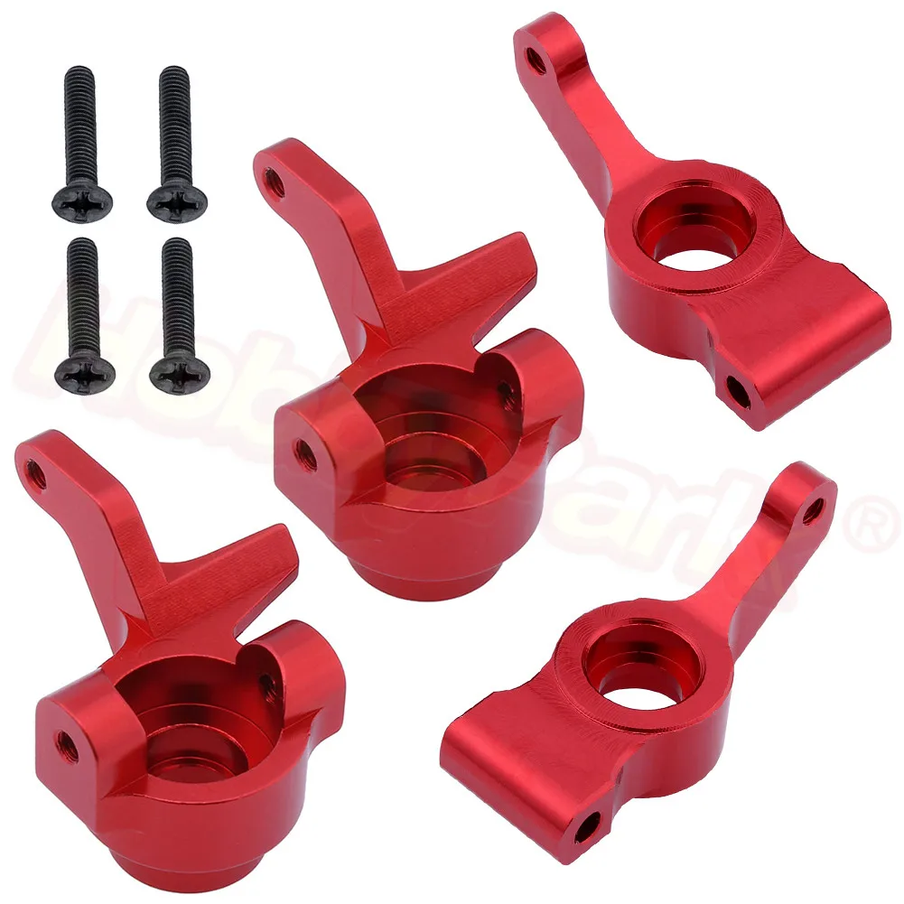 Aluminum Steering Hub Carrier Knuckle Set Upgrade Parts For 1:10 Electric Himoto E10 E10XB E10XBL Tanto Off Road Buggy | Игрушки и хобби