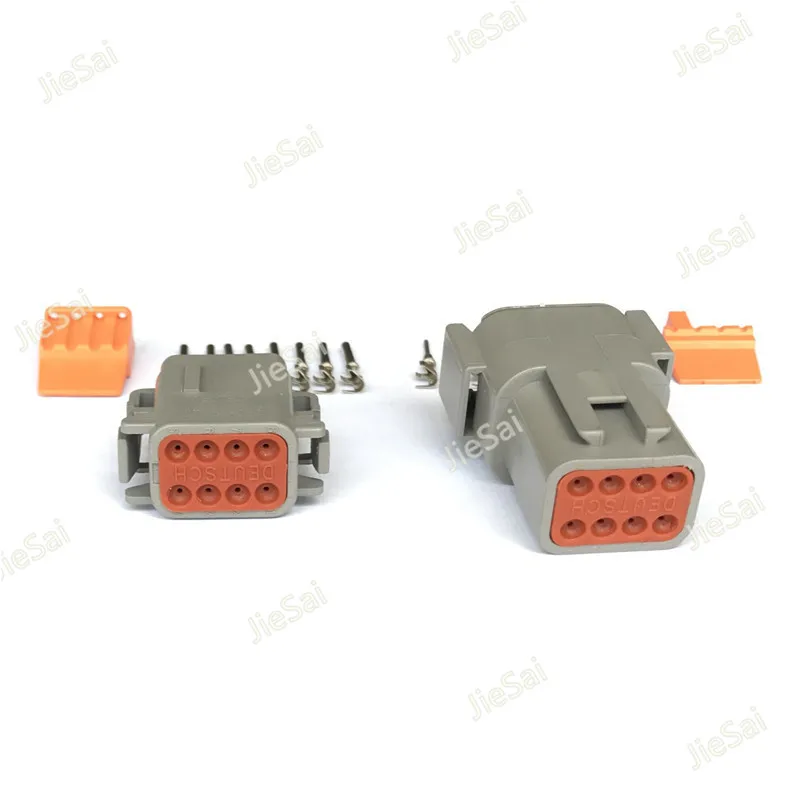 DUETSCH DTM 8 Pin Водонепроницаемый штекер Автомобильный Электрический разъем с