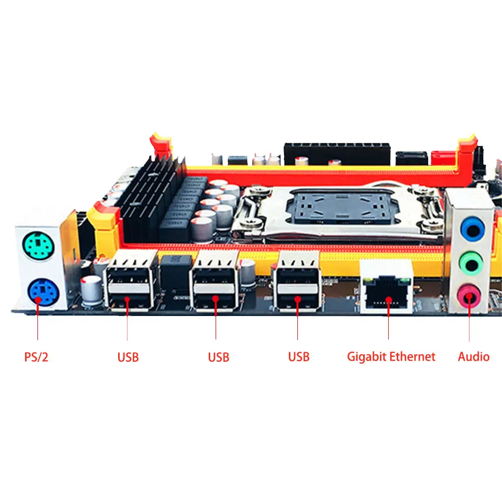 Фото Материнская плата X79 LGA 2011 LGA2011 с поддержкой DDR3 REG ECC ОЗУ для процессора Xeon E5 V2 2690 Материнская плата X79 LGA 2011 LGA2011 с поддержкой DDR3 REG ECC ОЗУ для процессора Xeon E5 V2 2690
