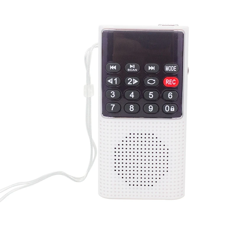 L-328 мини портативный карманный FM Авто сканирование радио музыка о MP3-плеер