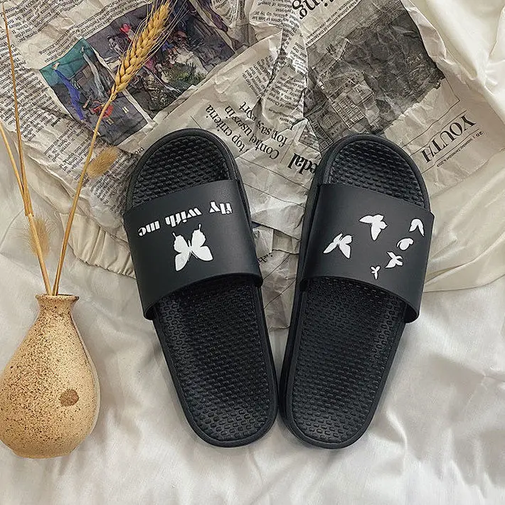 Удобные корейские Симпатичные Мультяшные тапочки ins женская подвеска Xia Baiji